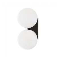 aplique de pared para banos obi 2 luces