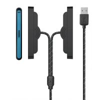 gp-377 interruptor2 manijas izquierda y derecha cable de carga 2-en-1 manijas joy-con cable trenzado