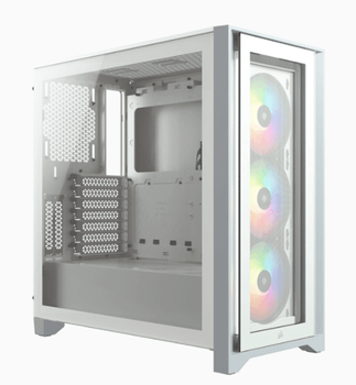 CAJA CORSAIR iCUE 4000X RGB - BLANCO