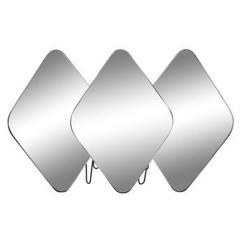 Espejo Metal 110x6x70 Negro