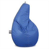 puff pera estampado stars azul happers xxl
