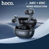 hoco eq5 anc  enc bluetooth 53 auriculares inalambricos cancelacion activa de ruido sonido estereo hifi microfono dual musica deporte auriculares