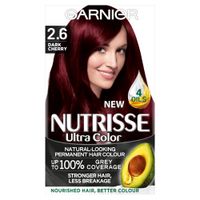 garnier nutrisse ultra color 26 dark cherry hair dye