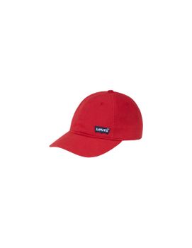 Gorra Levi's Richmond Batwing Curve Brim Niño Pompeian Rojo
