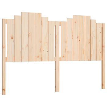 Cabecero De Cama Madera Maciza De Pino 166x4x110 Cm