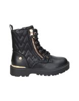 botines militares veganos para nina xti kids 151344 negro 33
