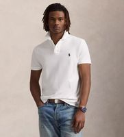 polo ralph lauren para hombre 710666998002 polo de pique custom fit blanco xxl casual algodon manga corta