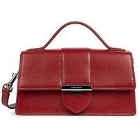 lancaster bolso de mano bolso de mano con solapa con cierre m paris ily carmin para mujer