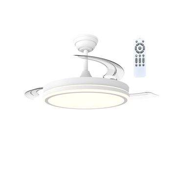 Ventilador led aspas retráctiles astra eco cct dim (48w)