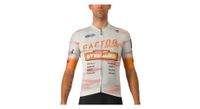 maillot de manga corta castelli espresso sog rob