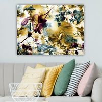 pintura decorativa lienzo 21620756270100 multicolor 70x100 cm