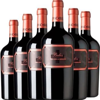 Bobos Finca Casa La Borracha Vino Tinto Crianza De Valencia, Elab 75 Cl 13,5 % Pack 6 Botellas