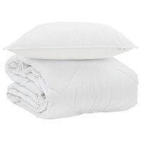 edredon  duvet de verano con almohada 2 piezas microfibra