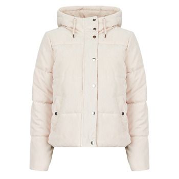 JDY Abrigo de plumas JDYVITA CORD SHORT HOOD PUFFER para mujer