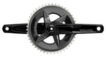 Juego de bielas sram rival d1 dub 46 33 dientes 2x12v  sin caja  negro