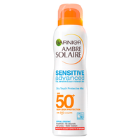 garnier ambre solaire sensitive advanced dry mist sun spray spf50