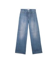 marella para mujer 2613131174200 pantalones anchos milspagina azul 44 denim lyocell