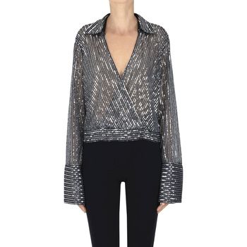 Semicouture Blusa TPC00008018AI para mujer