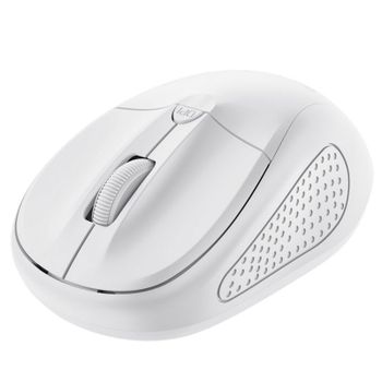 Trust Primo Ratón Inalámbrico 1600DPI Blanco