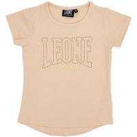 leone 1947 camiseta girl short sleeves chic gold para nina