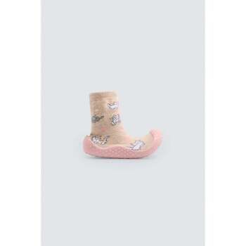 Ysabel Mora Pantuflas Zapatillas calcetín bebé niña algodón estampado gatitos para niña