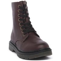 heavenly feet botines justina 2 burgundy para mujer
