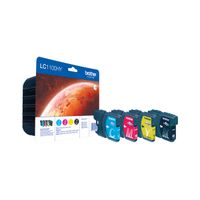 brother lc-1100hyvalbp multipack 4 cartuchos originales
