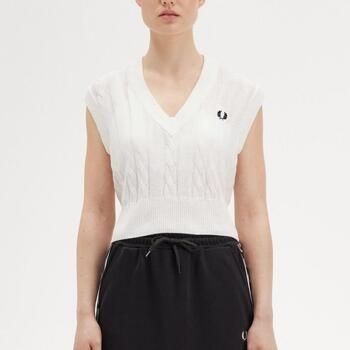 Fred Perry Jersey Cable Knit Tank para mujer
