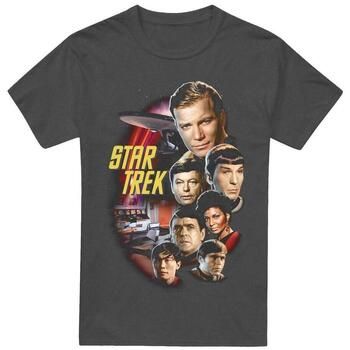 Star Trek Camiseta Classic Crew para mujer