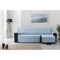 funda chaiselongue acolchada reversible 280 brazo derecho spirit azul claro