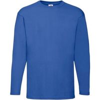 fruit of the loom camiseta manga larga valueweight para mujer