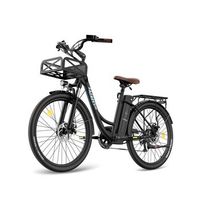 bicicleta electrica fafrees f26 lasting - motor 250w bateria 36v25ah 26x195 pulgadas ruedas frenos disco mecanicos - negra