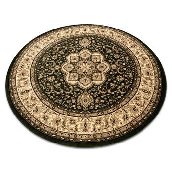 Alfombra Royal Adr Circulo Modelo 521 Verde Circulo 200 Cm