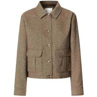 pepe jeans abrigo pl4024377 chocolate para mujer