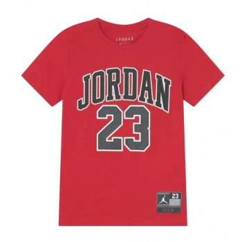 Camiseta Air Jordan JDB Practice Flight roja niño