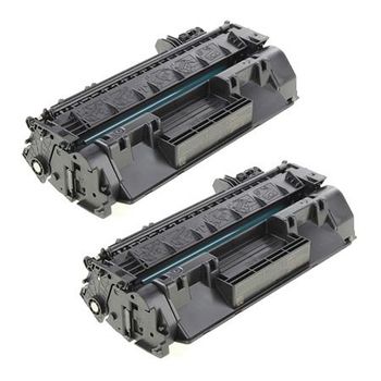 Compatible Multipack HP LaserJet Pro 400 M401n Printer Toner Cartridges (2 Pack) -CF280X