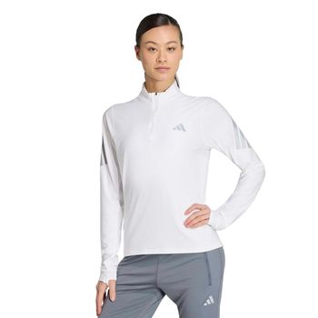 adidas adi365 Camiseta de running Mujeres - blanco, plateado