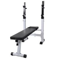 banco de entrenamiento de fitness y musculacion recto vidaxl