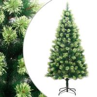 arbol de navidad  decoraciones de navidad artificial con bisagras y soporte 180 cm cfw467065