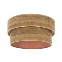 abrila smile madera oscura - pantalla 40 cm 40x35x21 cm