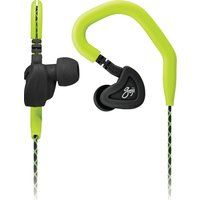 goji gspook16 headphones - black  green black