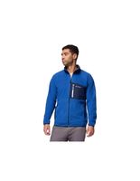 forro polar montana columbia fast trekr overlay full zip hombre azul