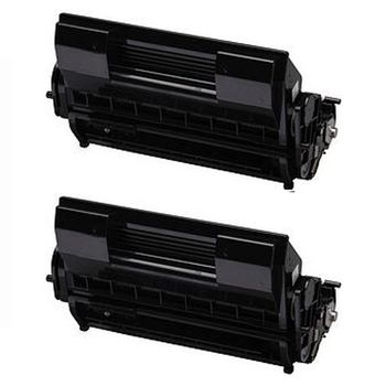 Compatible Multipack OKI B6500dn Printer Toner Cartridges (2 Pack) -9004462