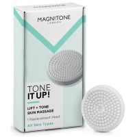 magnitone london barefaced 2 and 3 tone it up massaging brush head - 1 pack