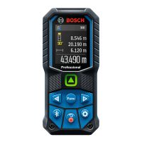 instrumento de medicion laser glm50-27cg profesional 50m medidor laser verde ip65 bluetooth regla de medicion electronic