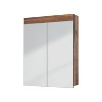 armario con espejo de bano luna 60 x 77 cm vicco