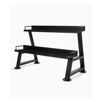 soporte de kettlebells negro - boomfit
