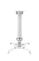 soporte proyector techo de 38 a 58cm blanco