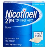 nicotinell patch  aid 21mg24 hour step 1 x10 7 patches  x10 pack
