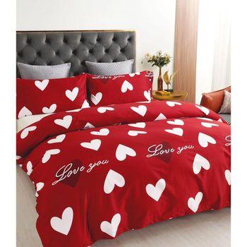 Juego Funda Nórdico Cama 90 135 150 180cm 4 Pieza 100% Microfibra